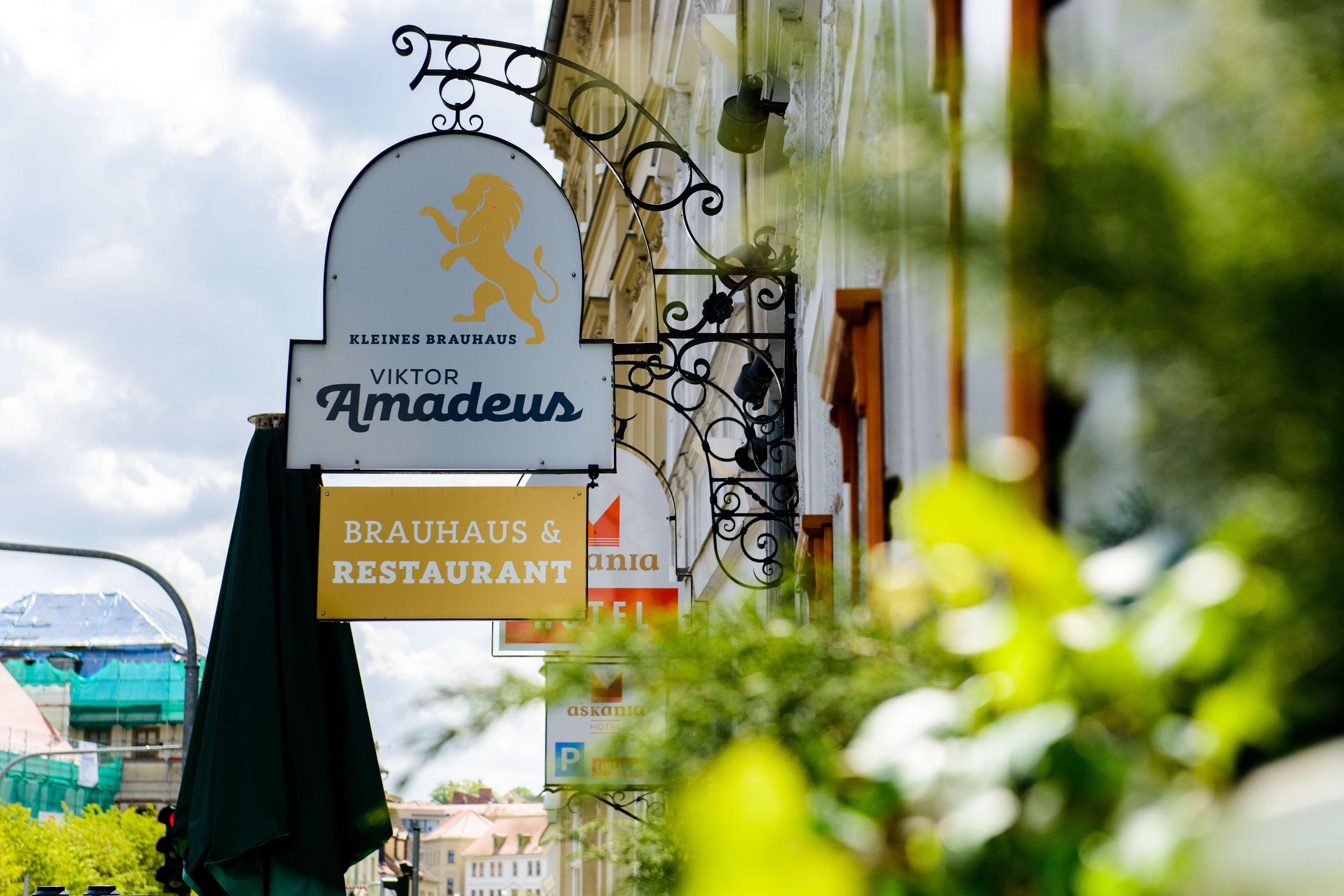 Askania Hotel & Brauhaus Bernburg Luaran gambar
